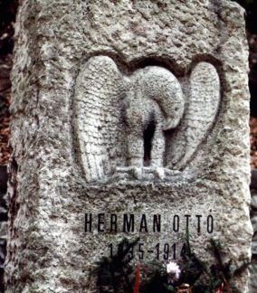 Herman Ottó sírja, Miskolc-Felsőhámorban